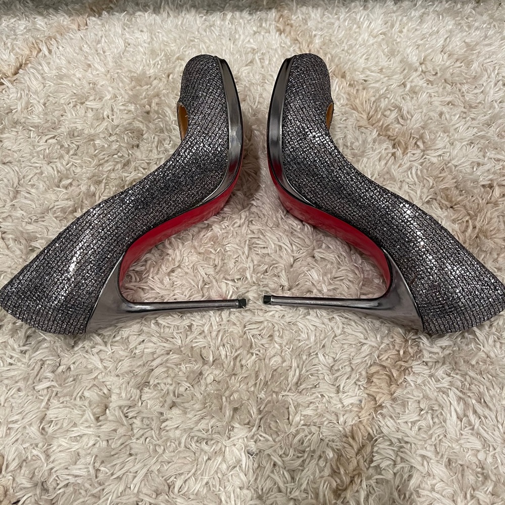 Sparkle Louboutin shoes